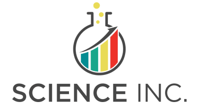 Science Inc. virtual accelerator Test Tube Color logo