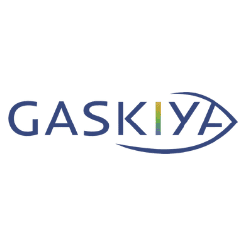 Gaskiya Logo With Navy Text logo