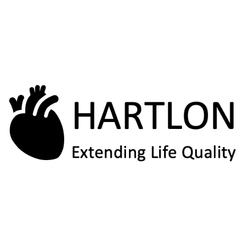 Hartlon logo With "Extending Life Quality" tagline